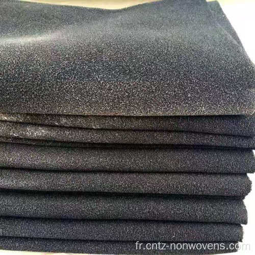 Tissu filtrant en fibre de carbone activé durable